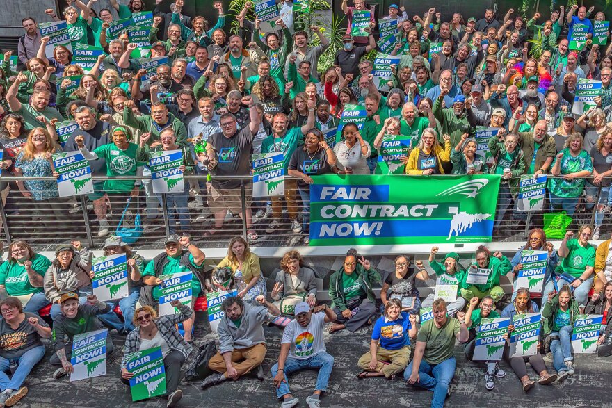 The Washington Federation of State Employees represents workers in community corrections, the Washington State Department of Transportation, Western State Hospital and other civil service roles. Some workers are planning to walkout to draw attention to their fight for better wages and working conditions.