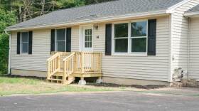 One of the newly built one-story single family home located on Collyer Brook Road in Gray.