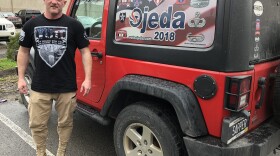 "I put over 50,000 miles on my Jeep this race alone," said Richard Ojeda, a Democrat running for Congress in West Virginia's 3rd Congressional District.