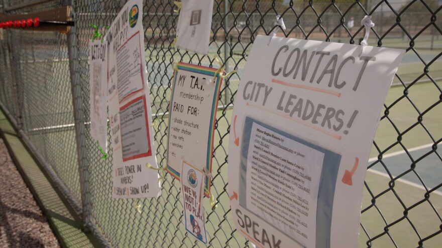Pickleball 'contact city leaders'