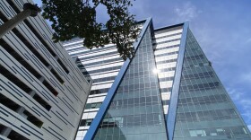 CHKD's new mental health tower in Norfolk. (Photo by Katherine Hafner)