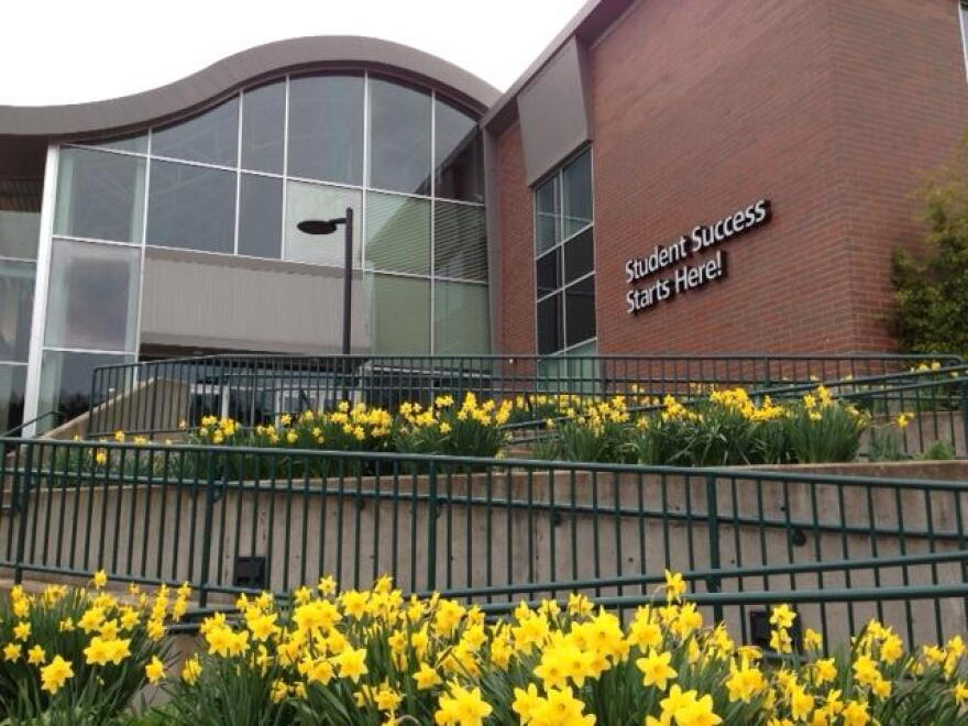 Lane Community College building in Eugene, Ore.