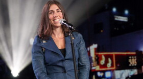 Stephanie Benedetto, CEO of Queen of Raw, speaks onstage during the 2018 Nashville Creator Awards. (Terry Wyatt/Getty Images for the WeWork Creator Awards)