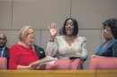 Tiawana Brown is sworn in 