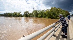 The Cape Fear River in the wake of Hurricane Florence.