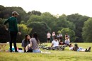 Crowds, recreation and dogs at Zilker Park in Austin, TX on May 13, 2021.  Gabriel C. Pérez/KUT News