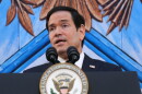 Secretary of State Marco Rubio, speaks during an event at the renamed Donald J Trump Institute of Peace, Thursday, Sept. 3, 2026, in Washington. (AP Photo/Jacquelyn Martin)