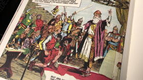 A page of the cartoon Prince Valiant