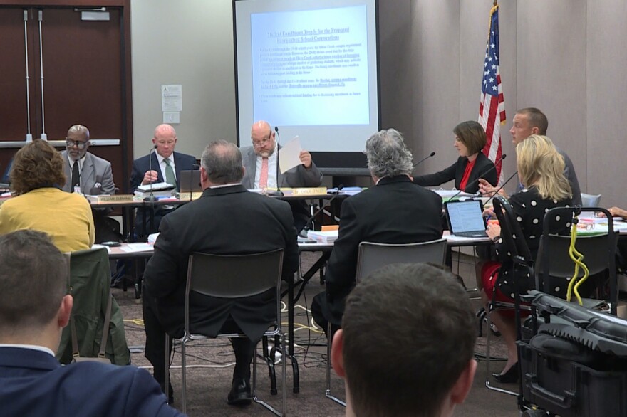 State Board of Education members at their November meeting.