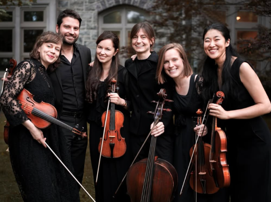 The Relic Ensemble. Cullen O'Neill is 4th from left.