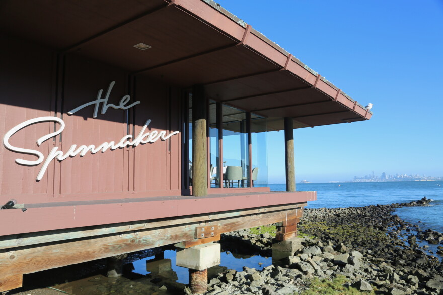 The Spinnaker, where the candidate forum was hosted.