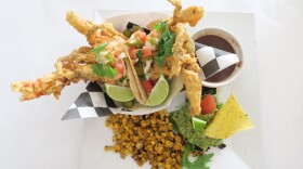 Soft shell crab tacos at Sun Ray Grill, a neighborhood eatery in Gretna.