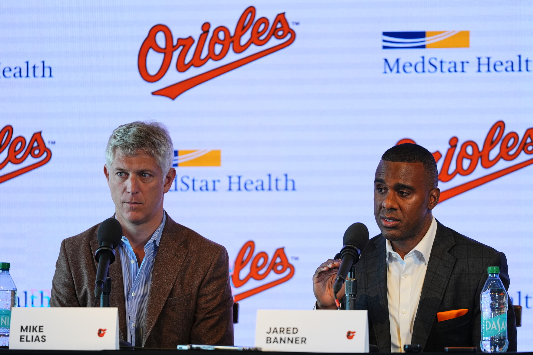 Orioles introduce new GM Jared Banner, who takes over player development
