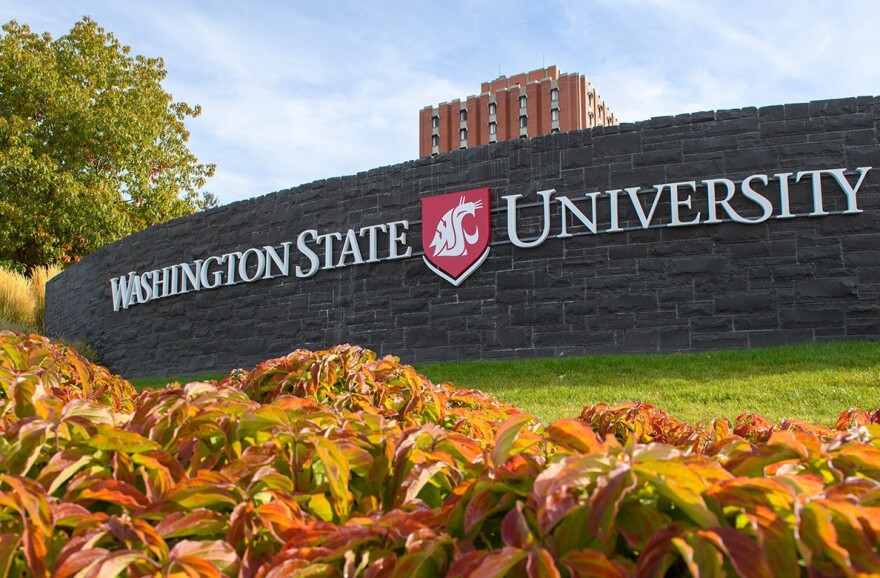 Washington State University sign - Pullman