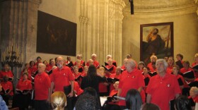 The New York City Labor Chorus performs in 2011 at the Basilica of Saint Francis of Assisi in Old Havana.