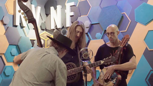The Wood Brothers in KVNF's Bamboo Room