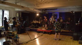 Nap House Studios recording a band at Bloomington's ComeTogetherSpace