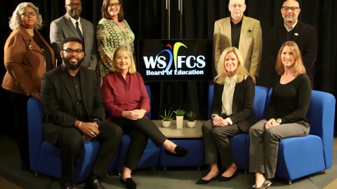 WS/FCS current board members pose for a portrait