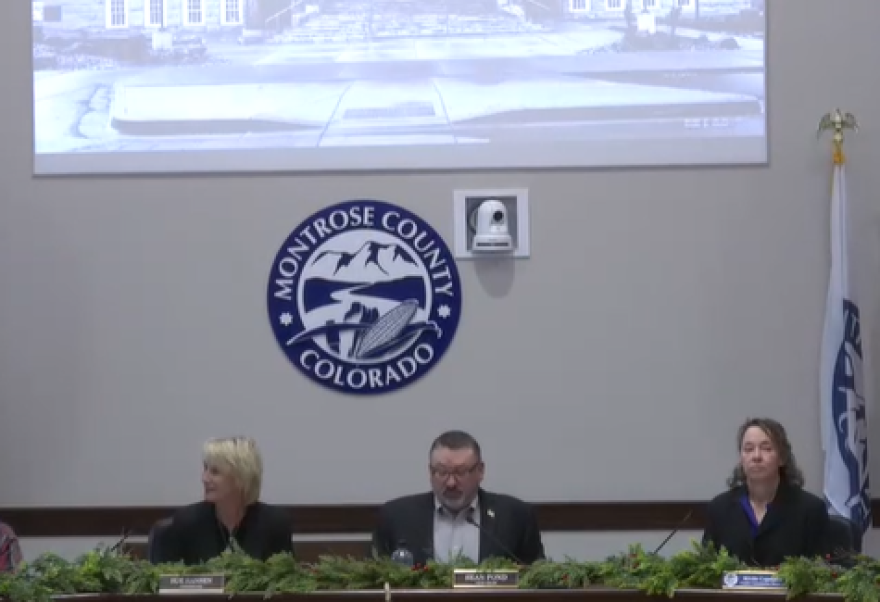 Montrose County Commissioners meeting on December 4, 2025