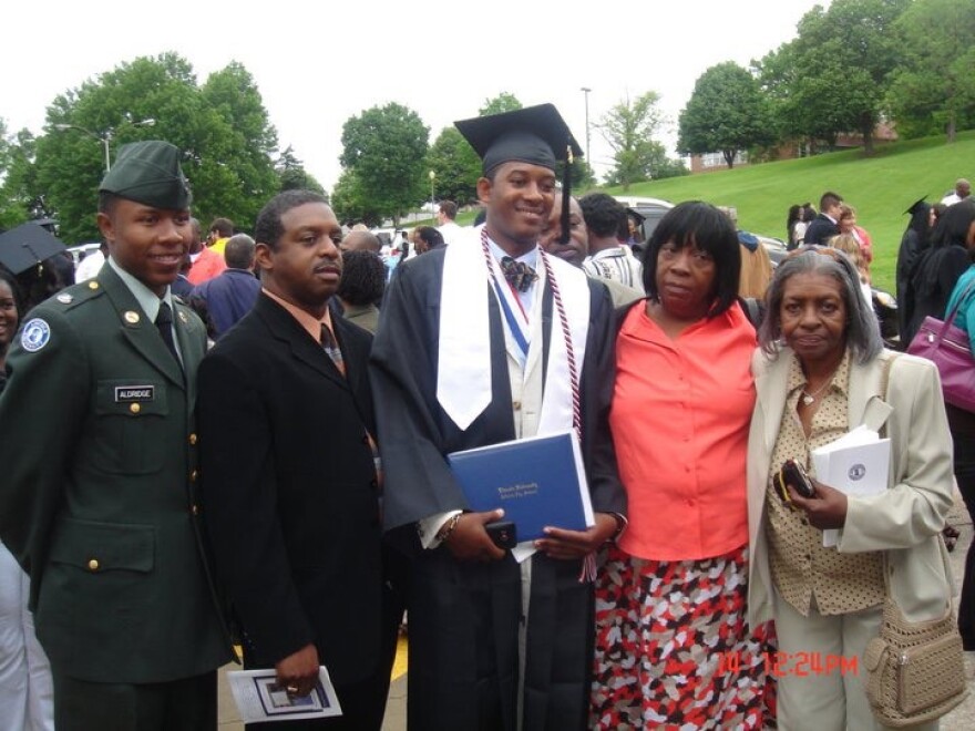 Antonio Lewis, center, graduated from Lincoln University in 2011. Now an Atlanta City Councilman, Lewis said Lincoln shaped him into the person he is today.