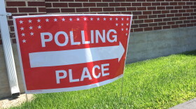 polling place sign