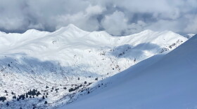 A fresh avalanche in the Kodiak backcountry. Avalanche risks increase when the island experiences a snowy winter, (Photo: Steve Wielebski)