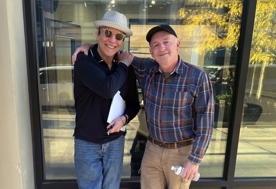 Rob Williams (left) and Kevin Price.