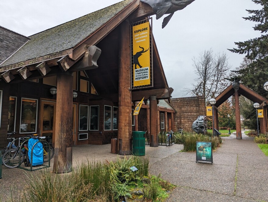 The Museum of Natural and Cultural History is on the University of Oregon campus in Eugene.