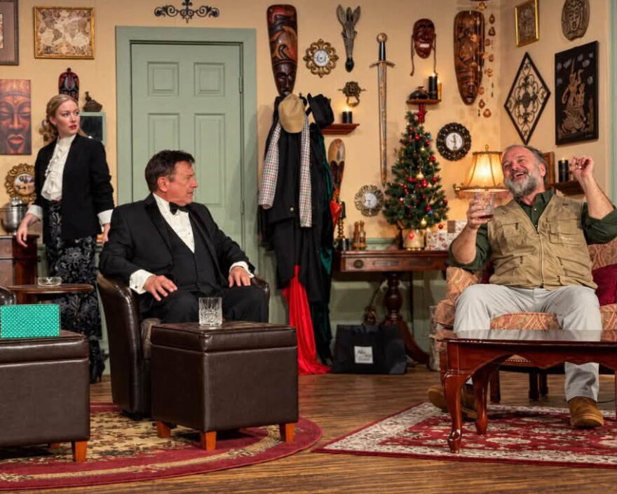 The play is set in Greenwich Village in New York City at Christmas time.