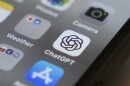Chat GPT app icon is seen on a smartphone screen, Monday, Aug. 4, 2025, in Chicago.