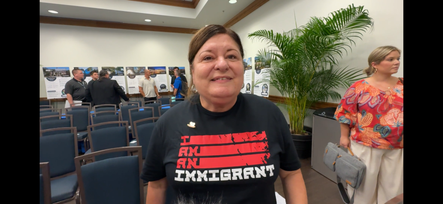 Maria Lara spoke as the parent of university graduates and a public university graduate herself.