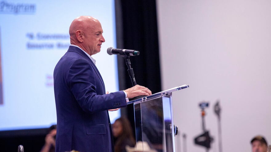 Sen Mark Kelly address Tucson Rotary