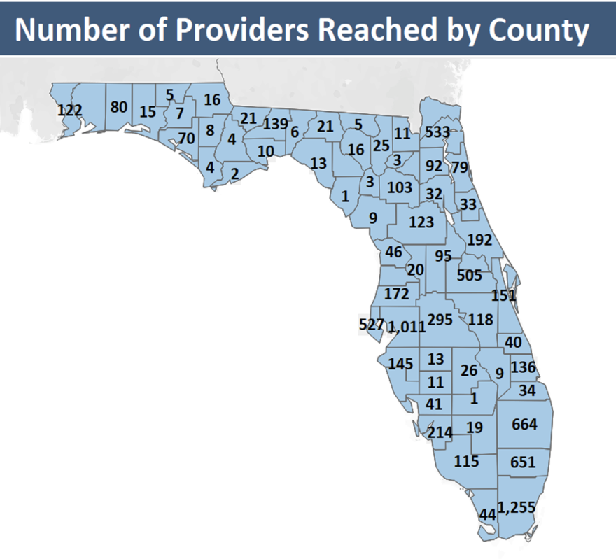  Thousands of childcare providers in Florida received pandemic stabilization grants, which expires Sept. 30, 2023.