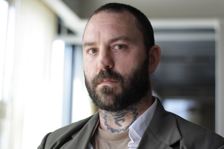 Ian Allen runs security at Foundation night club.