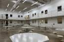Inside CoreCivic, a private prison in Leavenworth, Kan. (Nick Ingram/AP)