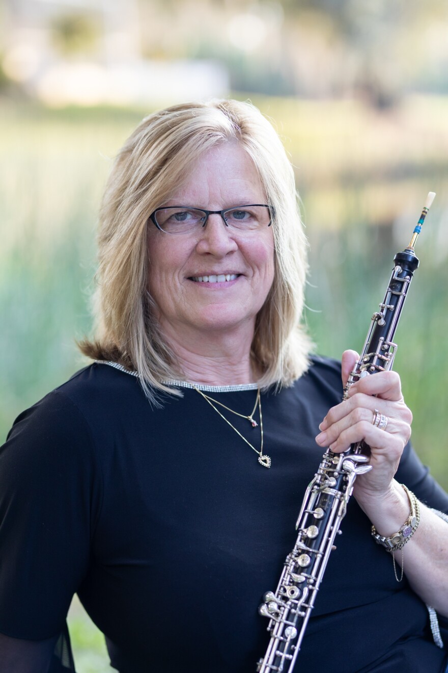 Oboist Amy Collins