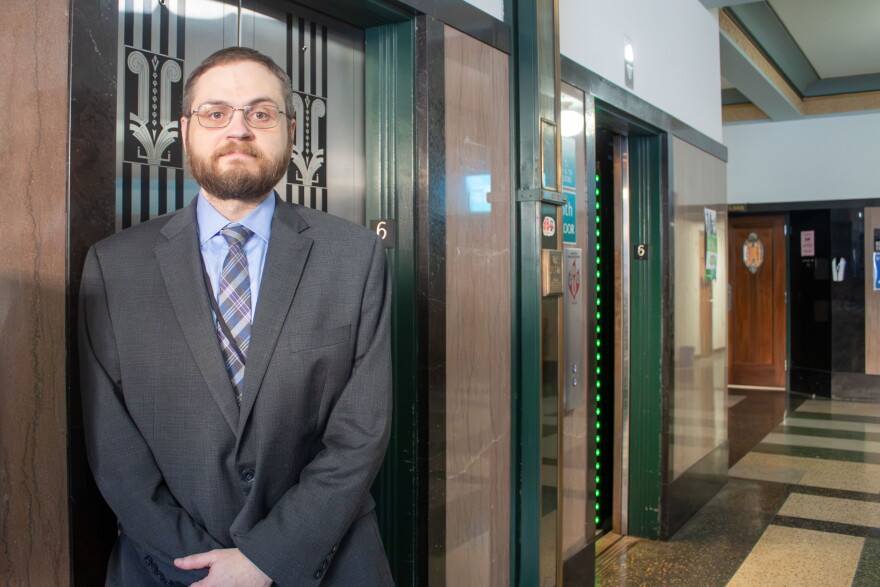 Ed Wunch, an attorney for Legal Aid Services of Oklahoma, travels throughout the state providing free legal advice for indigent defendants. "There are many things that are broken with the system," he said. "This is the one little place that I feel like I can make a difference."