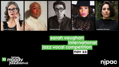 NJPAC announces the top five finalists in the 15th annual Sarah Vaughan International Vocal Competition