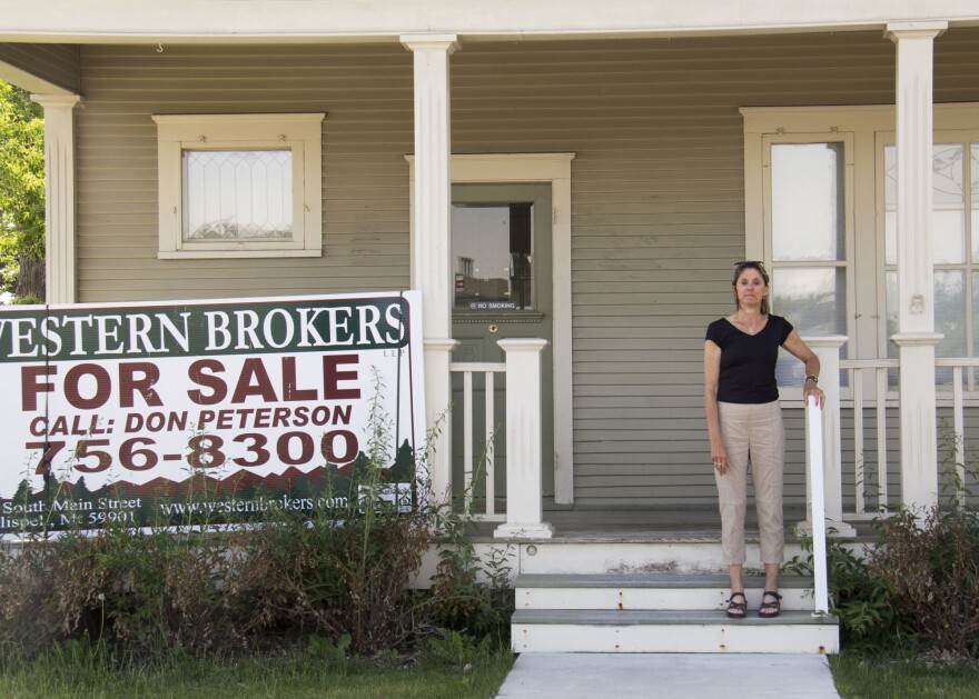 Susan Cahill, owner of All Families Healthcare, stands in front of the first building where she opened her practice. Missoula is now the nearest place for women in the Flathead to find abortion services.