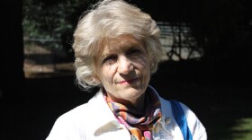 Alyne Fortgang of Friends of Woodland Park Zoo Elephants, didn't sleep well Wednesday night.