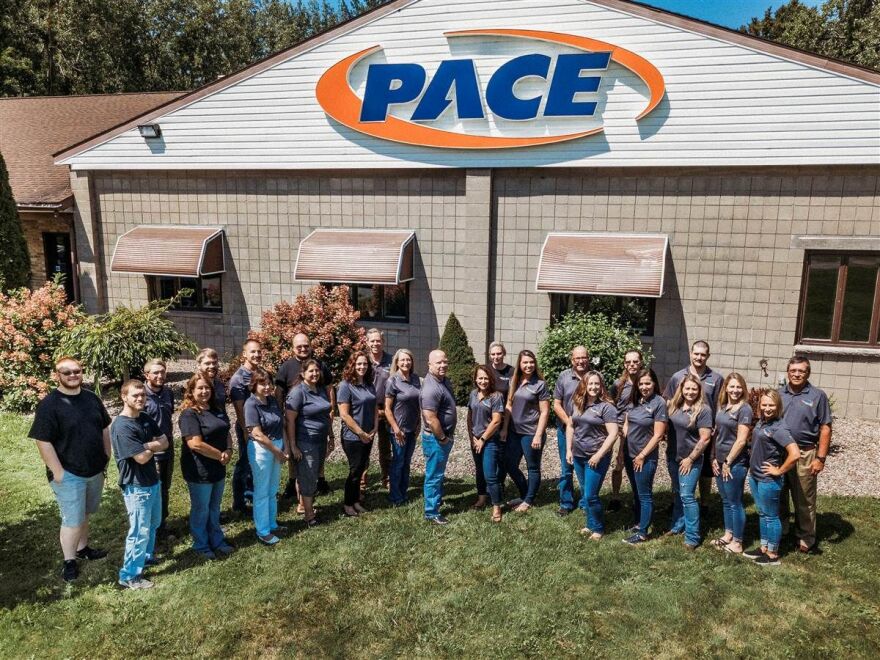 Pace Electronics employees.