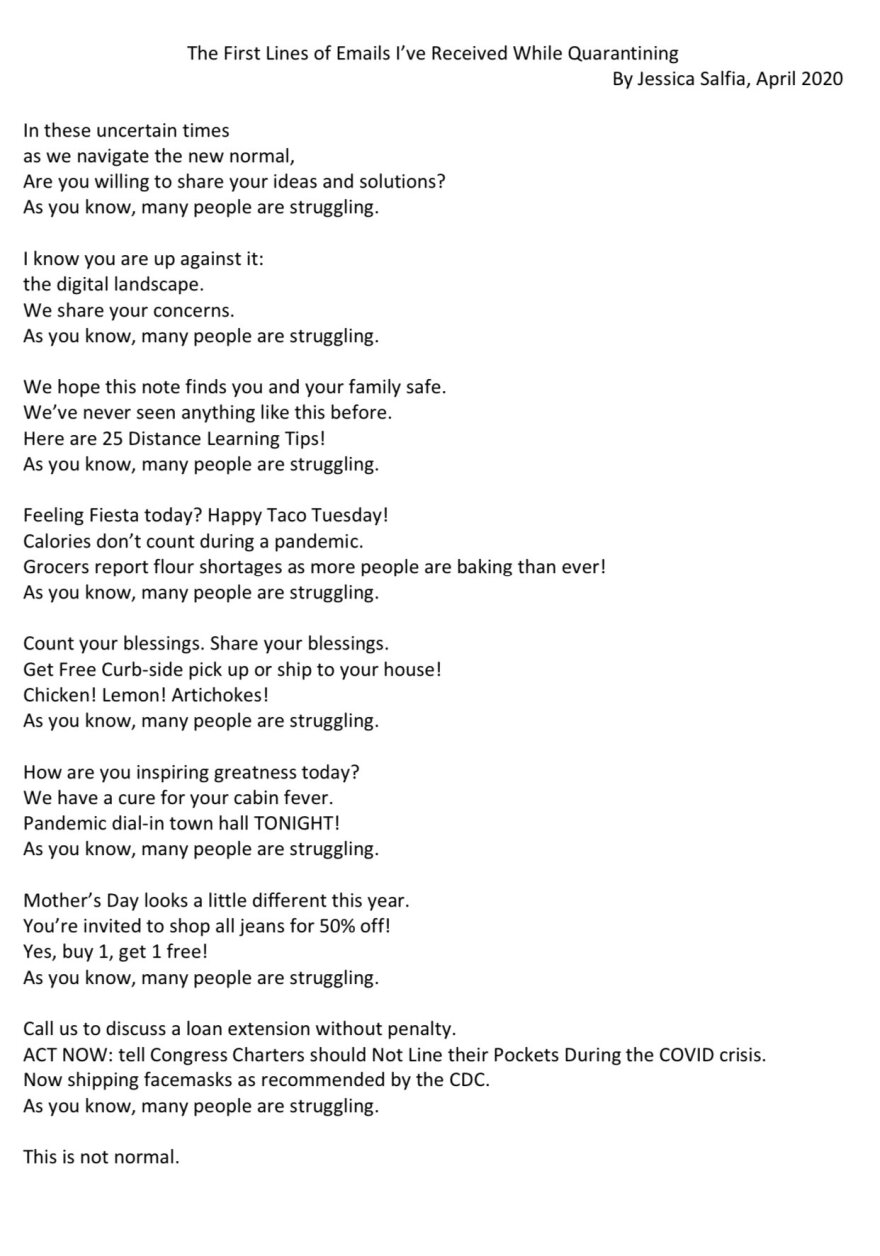 Pandemic Emails Provide Surprising Inspiration For W Va Poet Wvpb