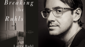 Book Cover "Breaking the Ruhls" and Larry Ruhl author photo