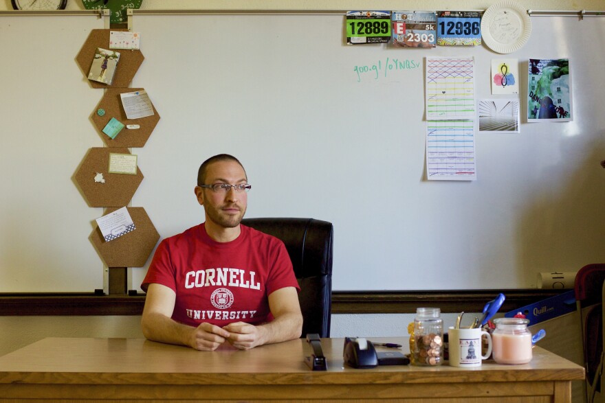 Aaron Lowenkron, a math teacher at Denver's East High, says treating schools like free-market startups has done little to ease equity gaps.