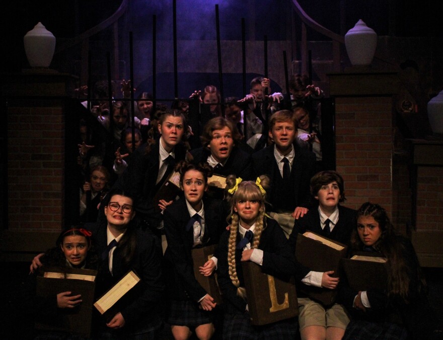 The Melissa High School production of "Matilda" is nominated for outstanding musical, direction, choreography, lighting, lead and supporting performers.