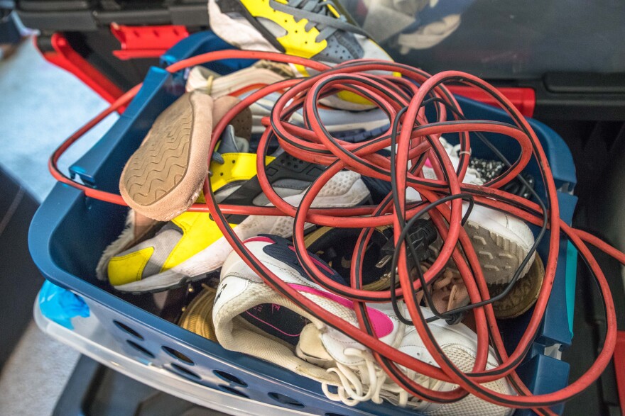 Denise Chapman's belongings were hastily crammed into any container or bag she had available Nov. 10 ahead of her forced eviction from her north Charlotte apartment.