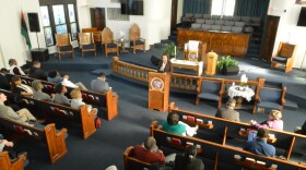 Assistant United States Attorney General Kristen Clarke speaks to Tulsans on Saturday, Jan. 11, 2024 at Historic Vernon AME Church.