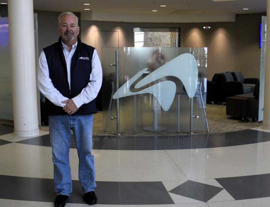 Carl Olson is the executive director of Central Illinois Regional Airport