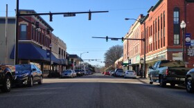 Main Street in Elizabeth City's historic downtown district