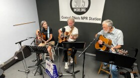 Teresa Schleifer, Bill Cohen, and Phil Hart at WCBE give Music Journeys a preview of their Woody Guthrie Tribute Show.
